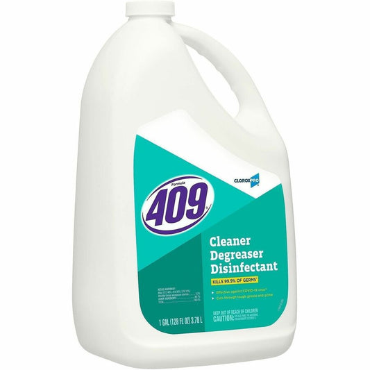 CloroxPro™ Formula 409® Cleaner Degreaser Disinfectant Refill - For Nonporous Surface - Liquid - 128 fl oz (4 quart) - 1