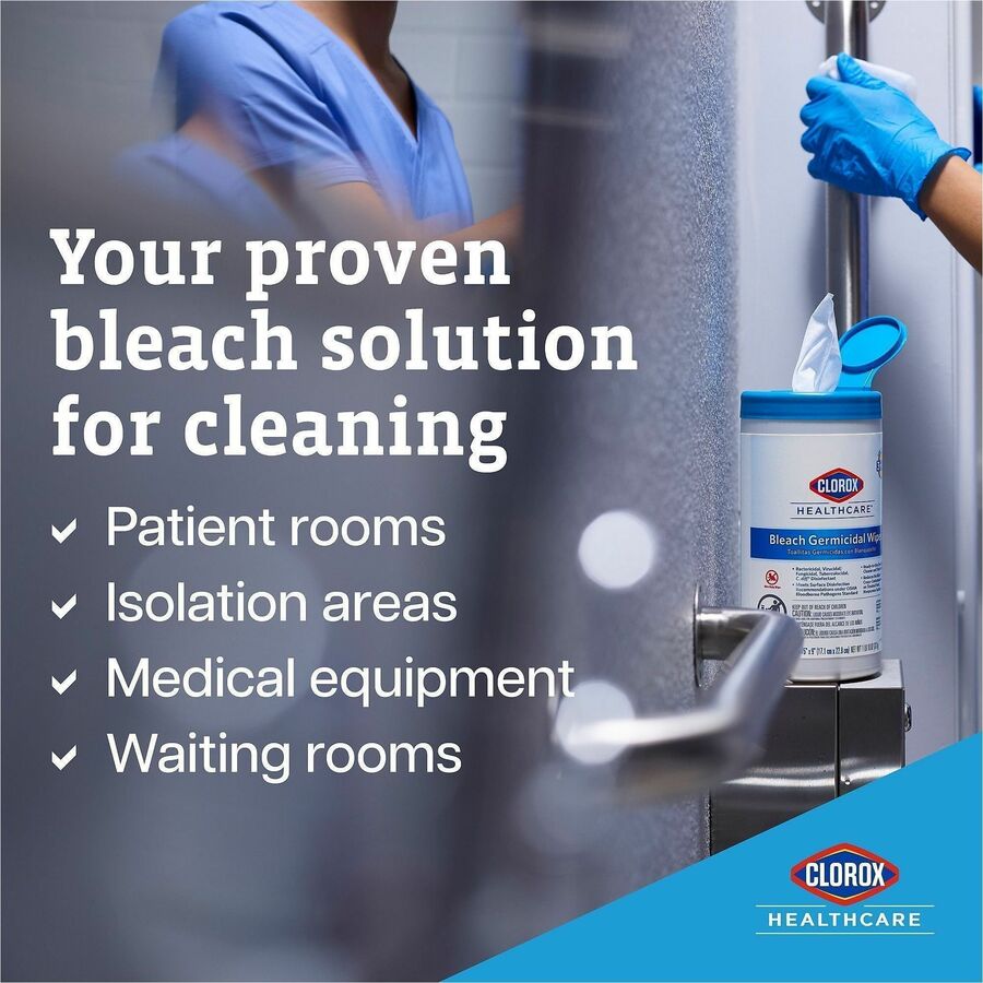 Clorox Healthcare Bleach Germicidal Wipes - 1 Each
