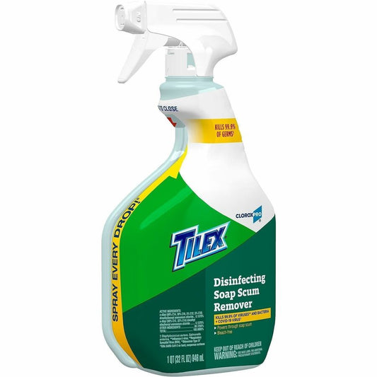 CloroxPro™ Tilex Disinfecting Soap Scum Remover Spray - Spray - 32 fl oz (1 quart) - 1 Each