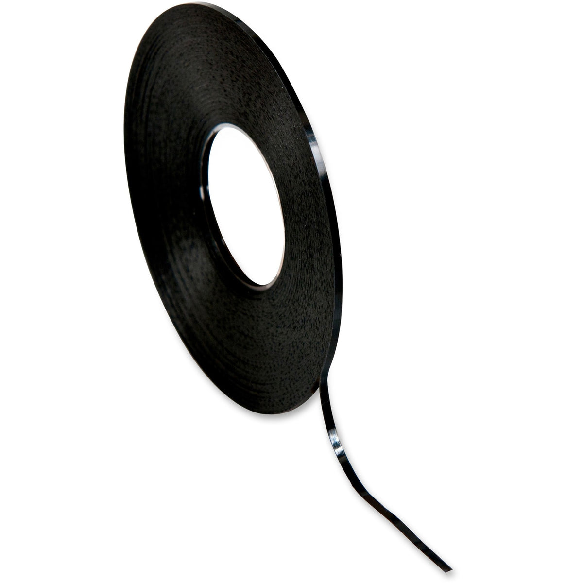 Chartpak Glossy Graphic Tape - 18 yd Length x 62.5 mil Width - Black - Creep Resistant - For Artwork, Decorating - 1 Rol