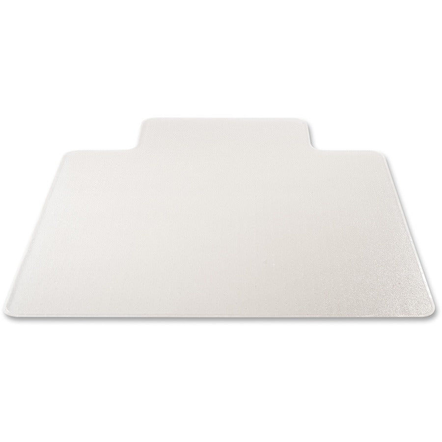 Deflecto RollaMat for Carpet - Carpeted Floor - 53" Length x 45" Width - Vinyl - Clear - 1 Each