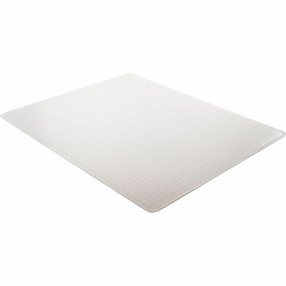Deflecto ExecuMat for Carpet - Carpeted Floor - 60" Length x 46" Width x 0.333" Thickness - Vinyl - Clear - 1 Each