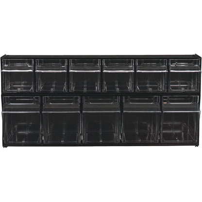 Deflecto Tilt Bin Interlocking Multi-Bin Storage Organizer - 5 Compartment(s) - 6.50" Height x 23.63" Width x 5.25" Dept