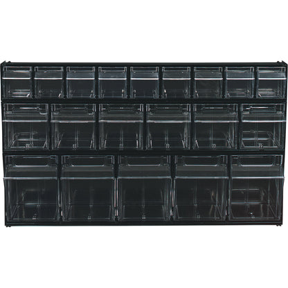 Deflecto Tilt Bin Interlocking Multi-Bin Storage Organizer - 6 Compartment(s) - 4.50" Height x 23.62" Width x 3.62" Dept