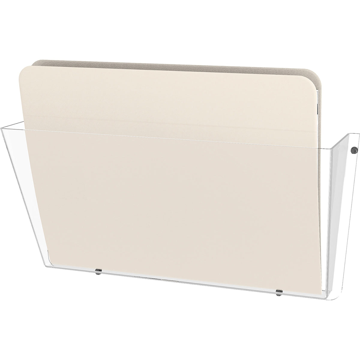 Deflecto Unbreakable DocuPocket - 1 Pocket(s) - 1 Compartment(s) - 6.50" Height x 14.50" Width x 3" Depth - Unbreakable 