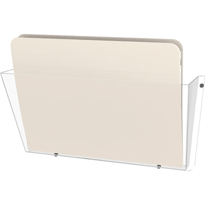 Deflecto Unbreakable DocuPocket - 1 Pocket(s) - 1 Compartment(s) - 6.50" Height x 14.50" Width x 3" Depth - Unbreakable 