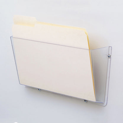 Deflecto Unbreakable DocuPocket - 1 Pocket(s) - 1 Compartment(s) - 6.50" Height x 14.50" Width x 3" Depth - Unbreakable 