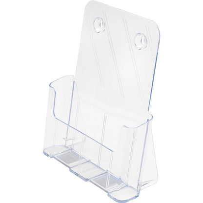 Deflecto Single Compartment DocuHolder - 1 Pocket(s) - 10.75" Height x 9.25" Width x 3.75" Depth - Desktop - Magazine Si