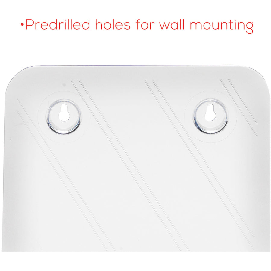 Deflecto Single Compartment DocuHolder - 1 Pocket(s) - 10.75" Height x 9.25" Width x 3.75" Depth - Desktop - Magazine Si