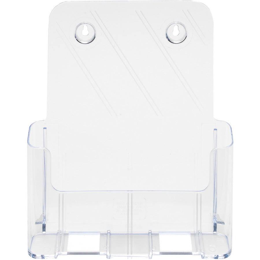 Deflecto Single Compartment DocuHolder - 1 Pocket(s) - 10.75" Height x 9.25" Width x 3.75" Depth - Desktop - Magazine Si