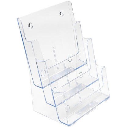 Deflecto Multi-Compartment DocuHolder - 3 Compartment(s) - 3 Tier(s) - 12.62" Height x 9.50" Width x 6.25" Depth - Deskt