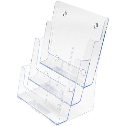 Deflecto Multi-Compartment DocuHolder - 3 Compartment(s) - 3 Tier(s) - 12.62" Height x 9.50" Width x 6.25" Depth - Deskt