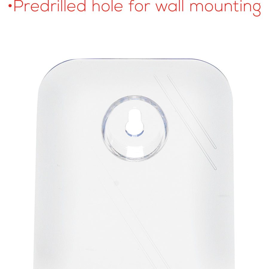 Deflecto Single Compartment DocuHolder - 1 Pocket(s) - 7.75" Height x 4.38" Width x 3.25" Depth - Desktop - Clear - Plas