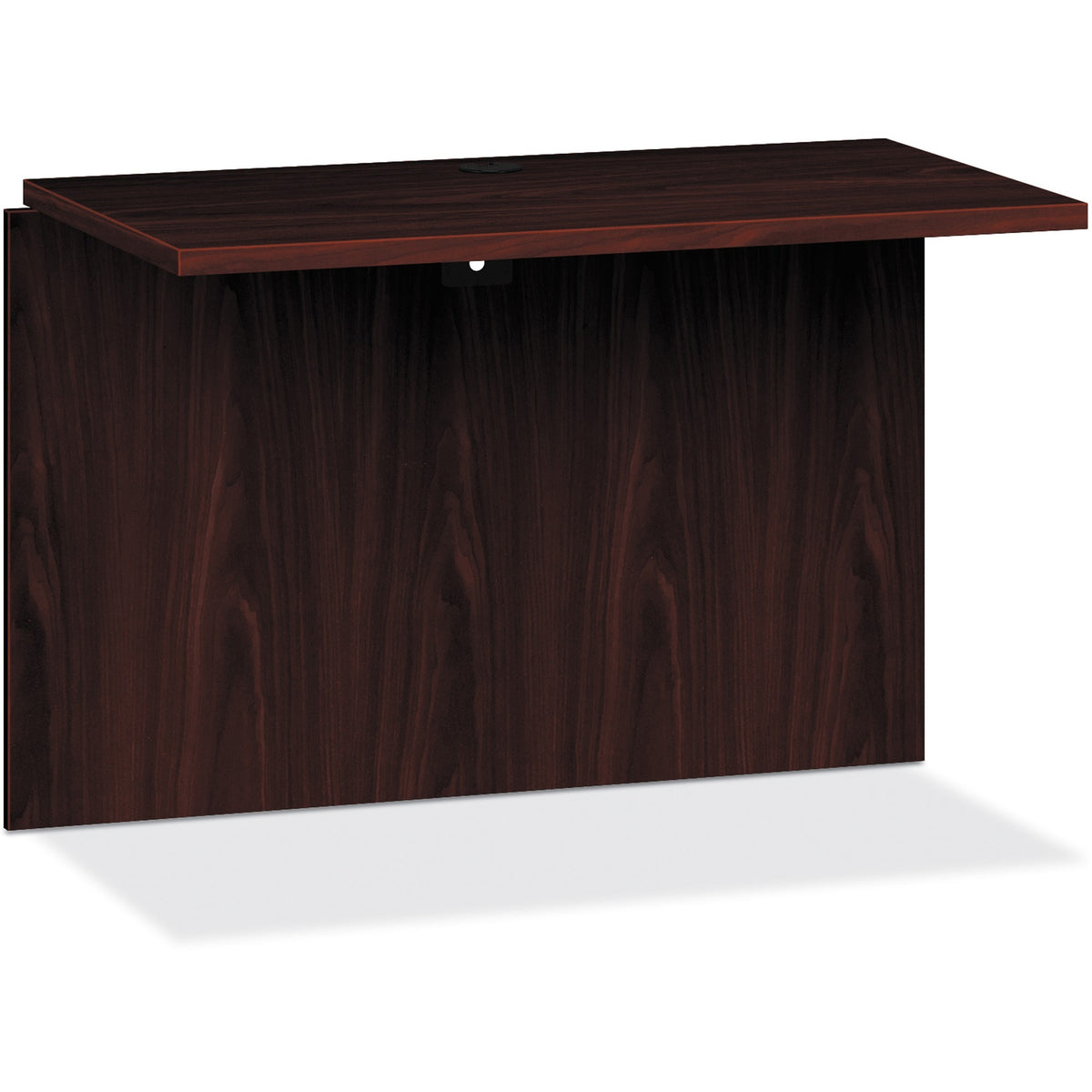 HON 10500 Series Bridge - 29.5" Height x 42" Width x 24" Depth - Square Edge - Material: Wood - Finish: Laminate, Mahoga
