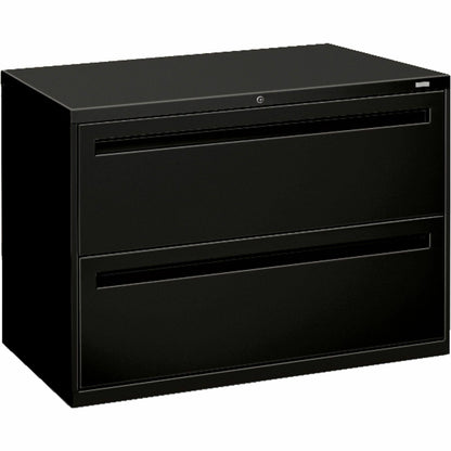 HON Brigade 700 Series 2-Drawer Lateral - 42" Width x 18" Depth x 28" Height - 2 x Drawer(s) for File - A4, Legal, Lette