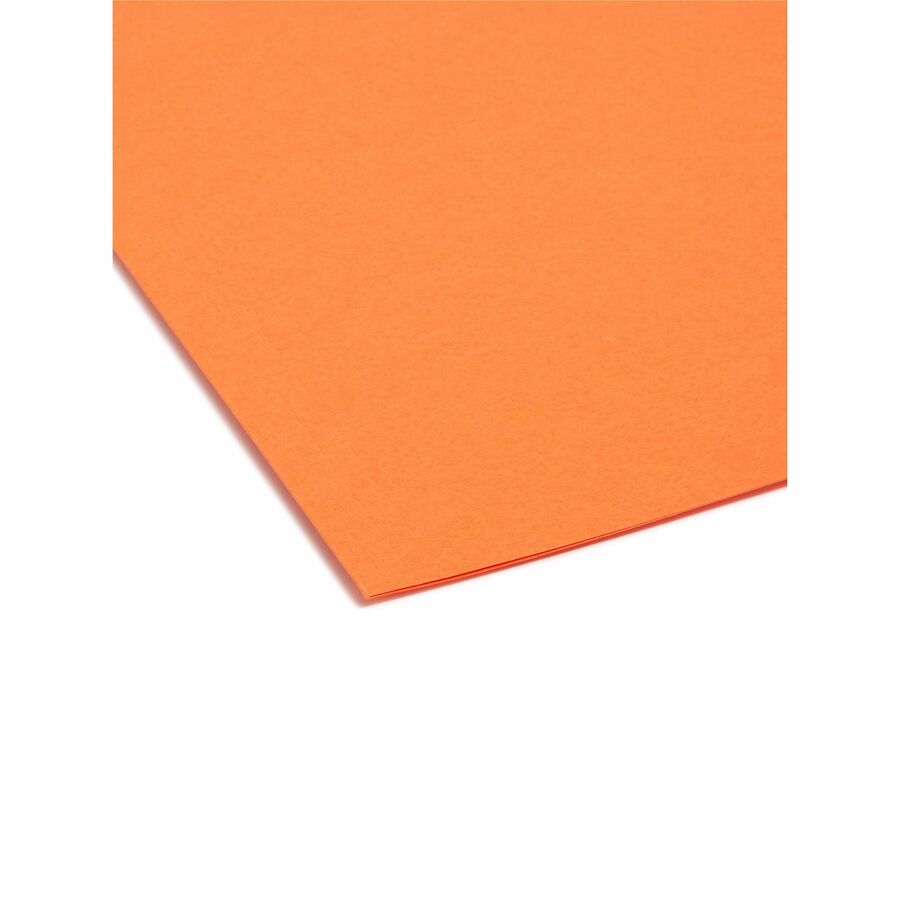 Smead 1/3 Tab Cut Letter Recycled Interior File Folder - 8 1/2" x 11" - 3/4" Expansion - Top Tab Location - Assorted Tab