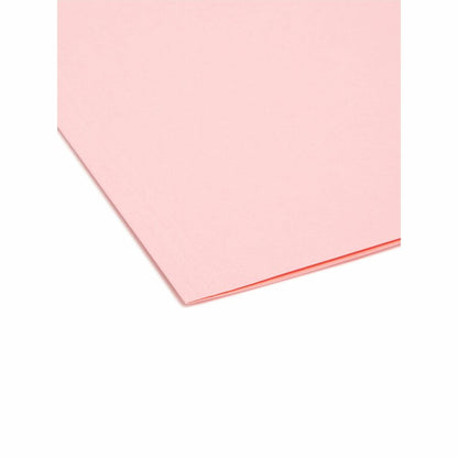 Smead 1/3 Tab Cut Letter Recycled Interior File Folder - 8 1/2" x 11" - 3/4" Expansion - Top Tab Location - Assorted Tab