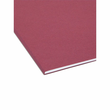 Smead 1/3 Tab Cut Letter Recycled Interior File Folder - 8 1/2" x 11" - 3/4" Expansion - Top Tab Location - Assorted Tab