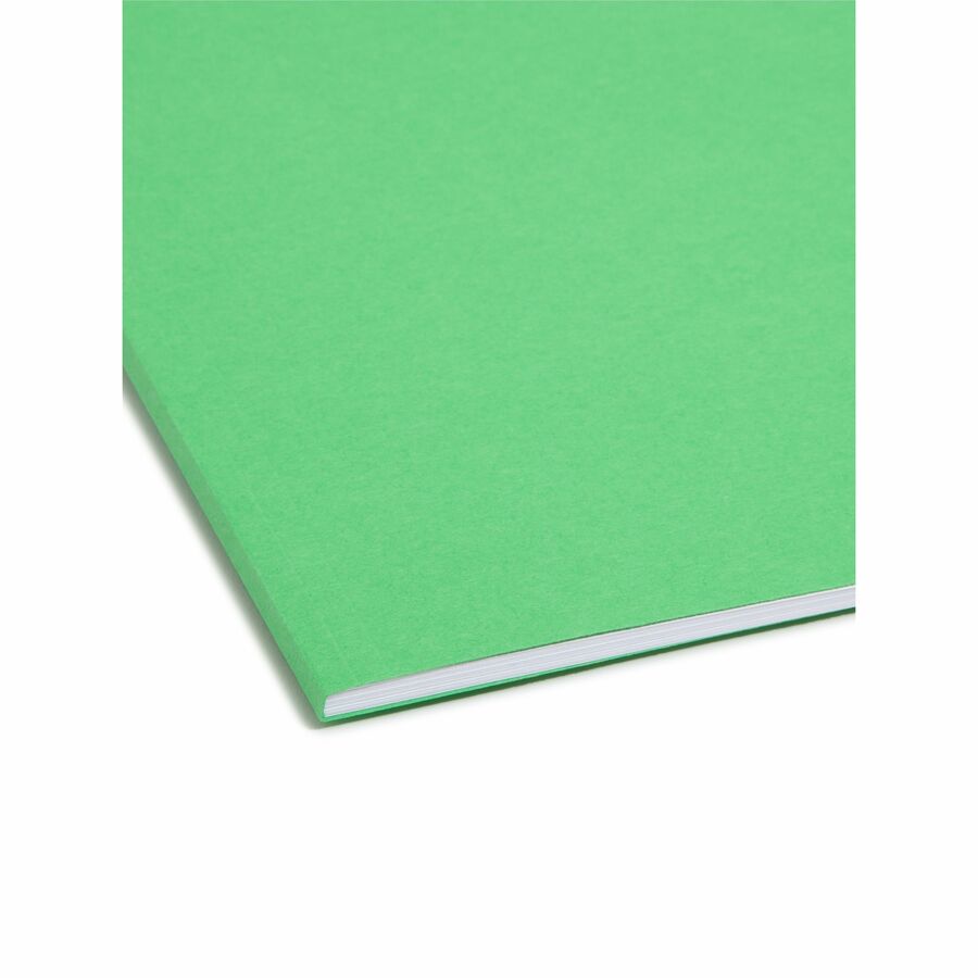 Smead Colored 1/3 Tab Cut Letter Recycled Fastener Folder - 8 1/2" x 11" - 3/4" Expansion - 2 x 2K Fastener - 2" for Fol