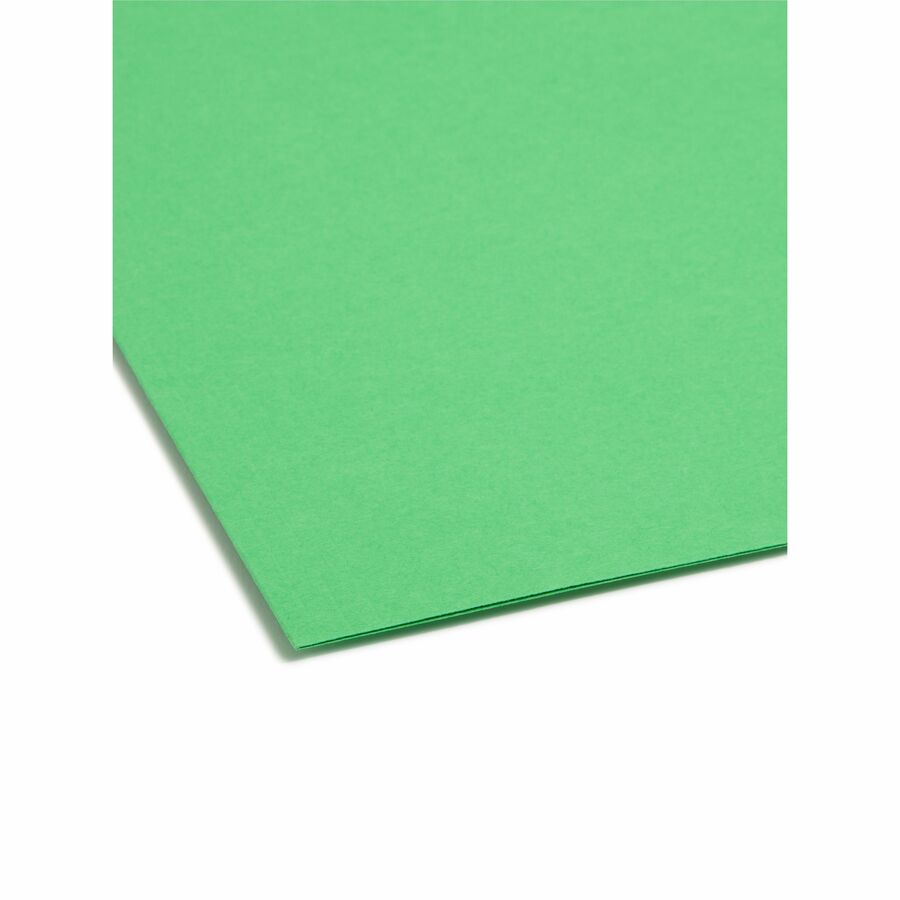 Smead Colored 1/3 Tab Cut Letter Recycled Fastener Folder - 8 1/2" x 11" - 3/4" Expansion - 2 x 2K Fastener - 2" for Fol
