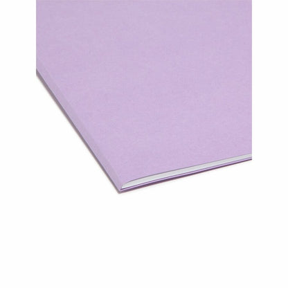 Smead Colored 1/3 Tab Cut Letter Recycled Top Tab File Folder - 8 1/2" x 11" - 3/4" Expansion - Top Tab Location - Assor