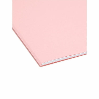 Smead Colored 1/3 Tab Cut Letter Top Tab File Folder - 8 1/2" x 11" - 3/4" Expansion - Top Tab Location - Assorted Tab P