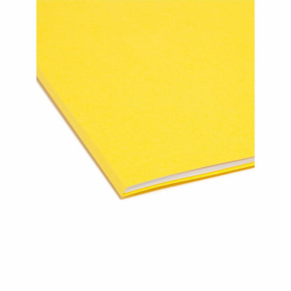 Smead Colored 1/3 Tab Cut Letter Recycled Top Tab File Folder - 8 1/2" x 11" - Top Tab Location - Assorted Tab Position 