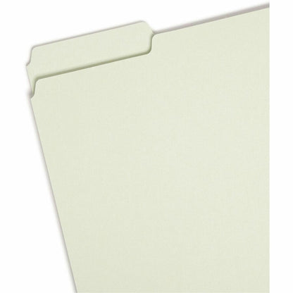 Smead 1/3 Tab Cut Letter Recycled Top Tab File Folder - 8 1/2" x 11" - 2" Expansion - Top Tab Location - Assorted Tab Po