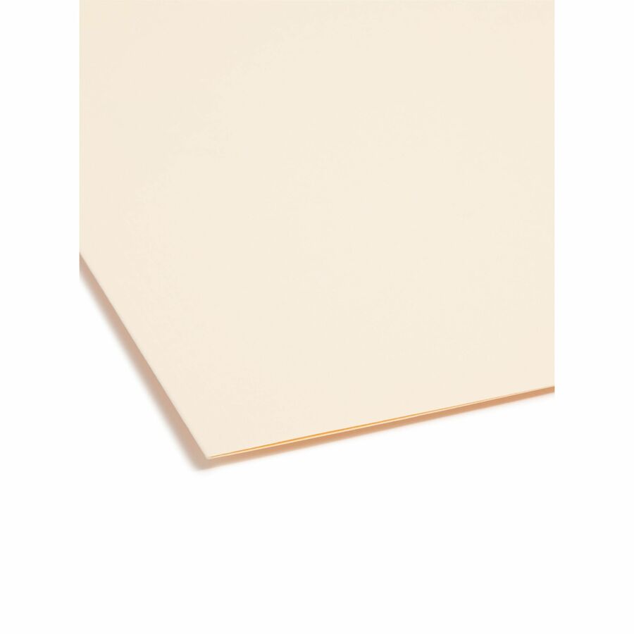 Smead Straight Tab Cut Letter Recycled Fastener Folder - 8 1/2" x 11" - 3/4" Expansion - 2 x 2K Fastener - 2" for Folder