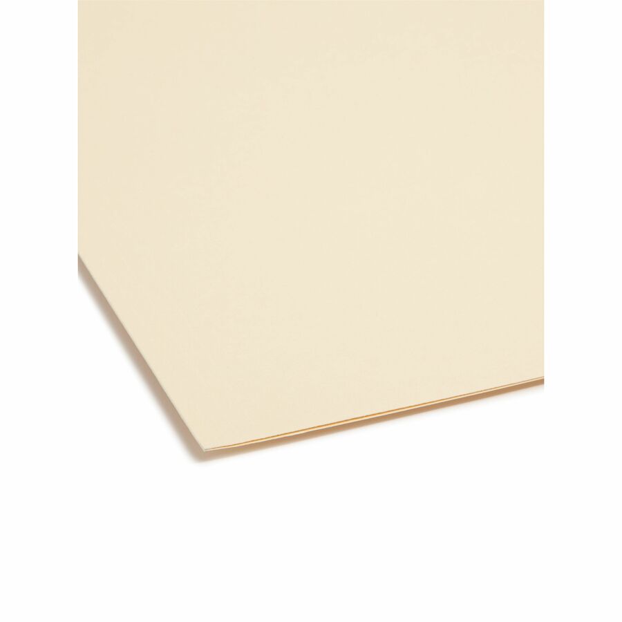 Smead 1/3 Tab Cut Letter Recycled Fastener Folder - 8 1/2" x 11" - 3/4" Expansion - 2 x 2K Fastener - 2" for Folder - To