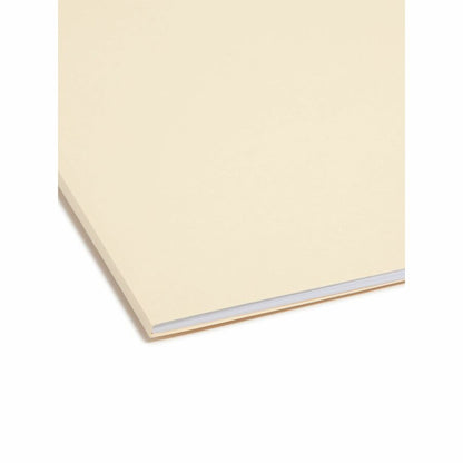 Smead 1/3 Tab Cut Letter Recycled Fastener Folder - 8 1/2" x 11" - 3/4" Expansion - 2 x 2K Fastener - 2" for Folder - To