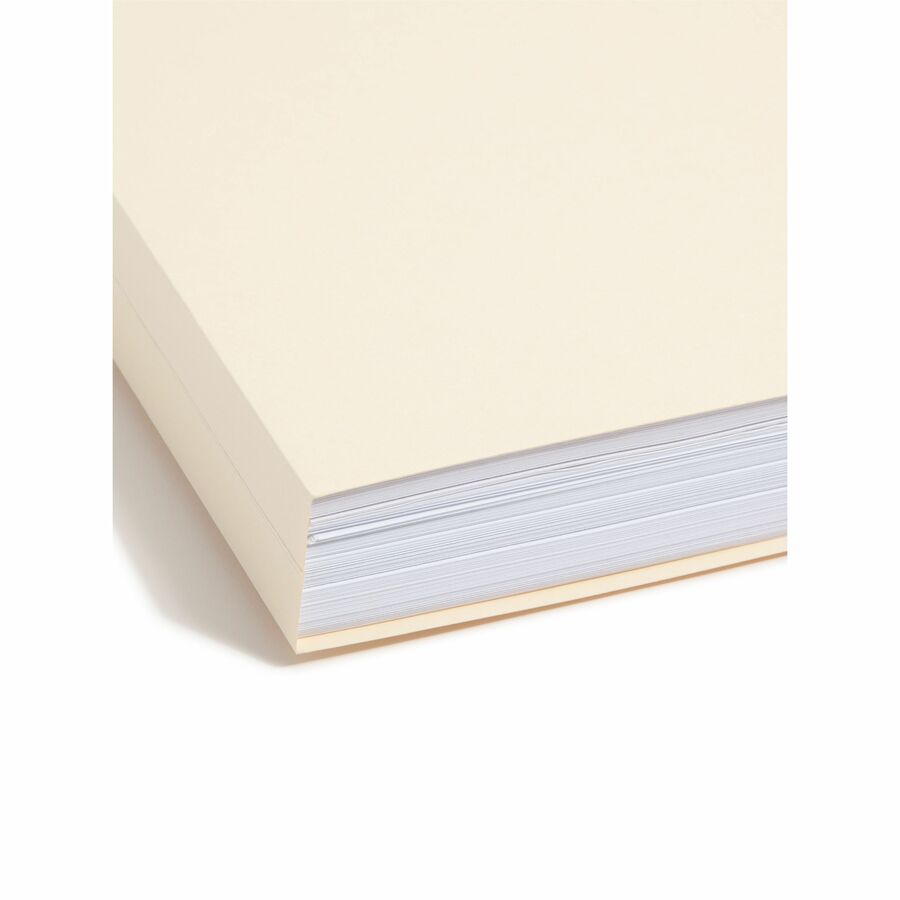 Smead 1/3 Tab Cut Letter Recycled Fastener Folder - 8 1/2" x 11" - 1 1/2" Expansion - 2 x 2B Fastener - 1 1/2" for Folde