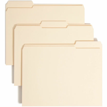 Smead 1/3 Tab Cut Letter Recycled Fastener Folder - 8 1/2" x 11" - 1 1/2" Expansion - 2 x 2B Fastener - 1 1/2" for Folde