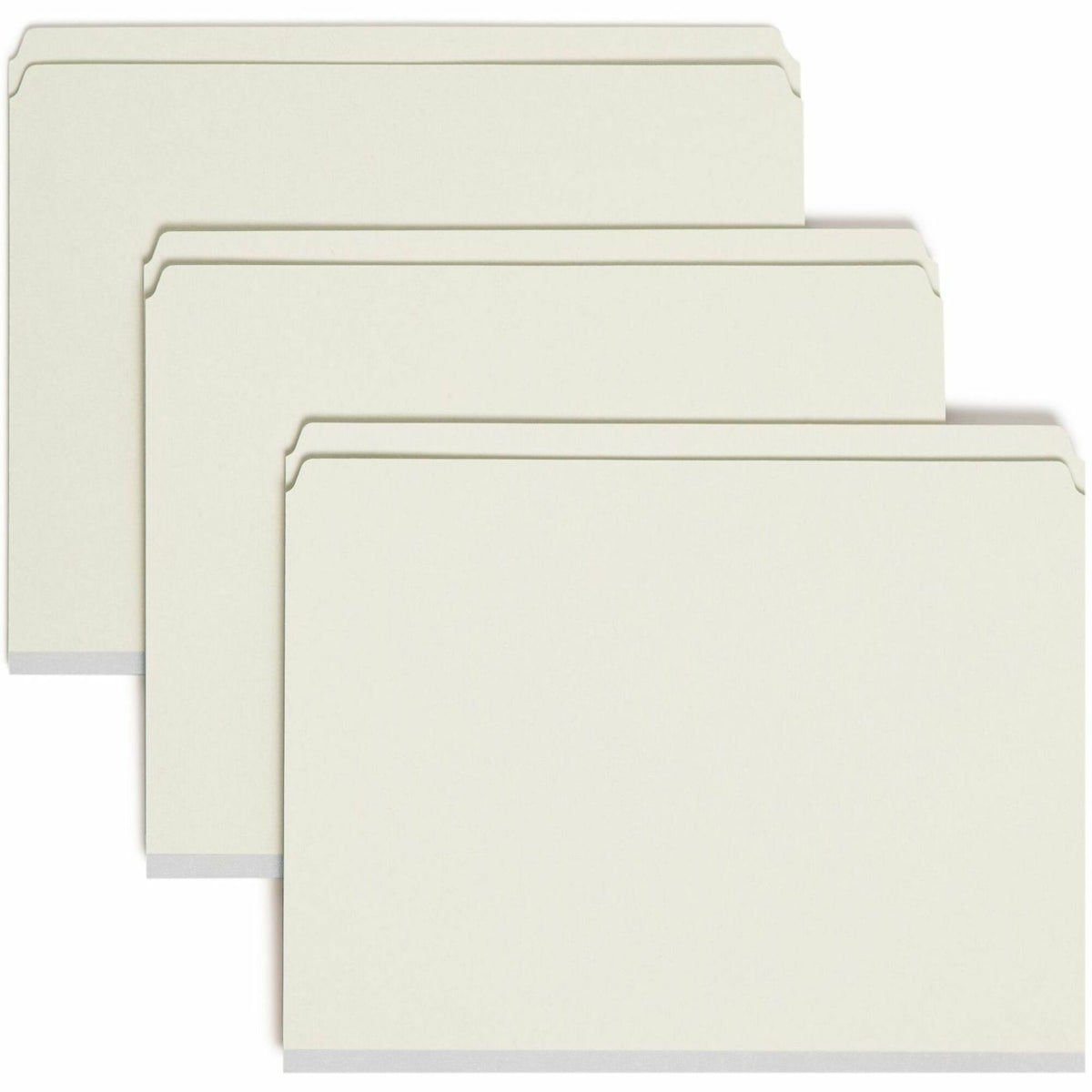 Smead Straight Tab Cut Letter Recycled Fastener Folder - 8 1/2" x 11" - 2" Expansion - 2 x 2S Fastener - 2" for Folder -