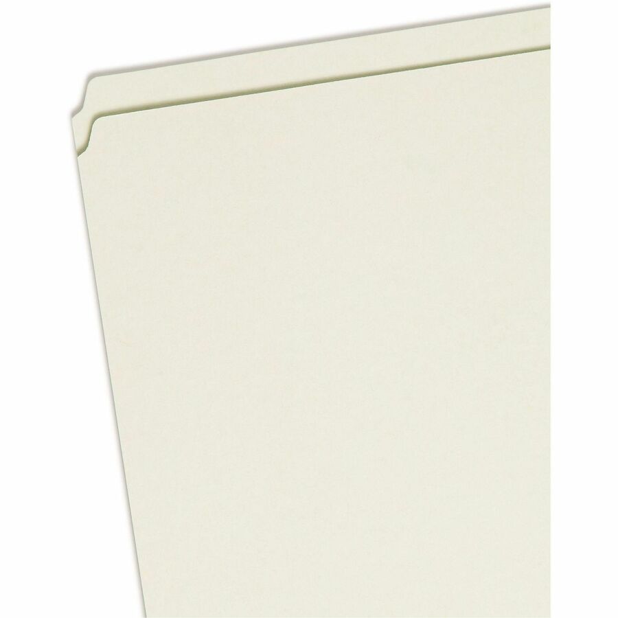 Smead Straight Tab Cut Letter Recycled Fastener Folder - 8 1/2" x 11" - 2" Expansion - 2 x 2S Fastener - 2" for Folder -
