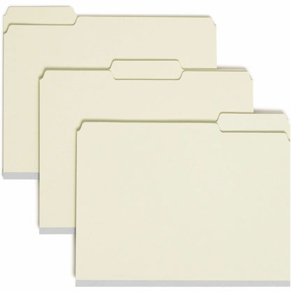 Smead 1/3 Tab Cut Letter Recycled Fastener Folder - 8 1/2" x 11" - 2" Expansion - 2 x 2S Fastener - 2" for Folder - Top 