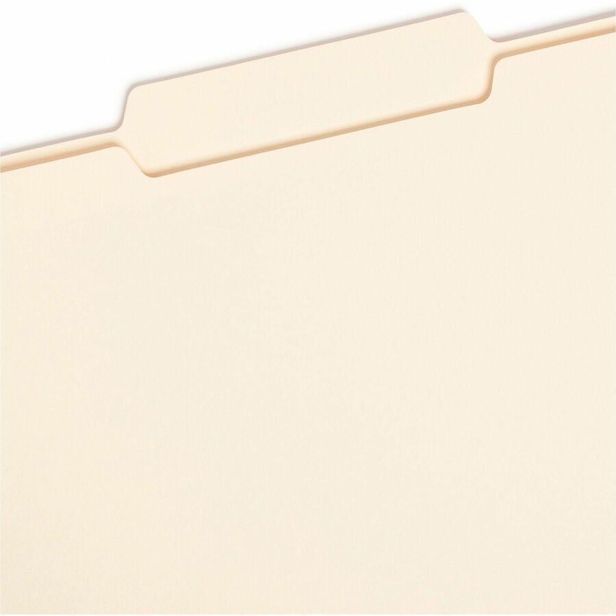 Smead 1/3 Tab Cut Legal Recycled Top Tab File Folder - 8 1/2" x 14" - 3/4" Expansion - Top Tab Location - Center Tab Pos