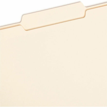 Smead 1/3 Tab Cut Legal Recycled Top Tab File Folder - 8 1/2" x 14" - 3/4" Expansion - Top Tab Location - Center Tab Pos