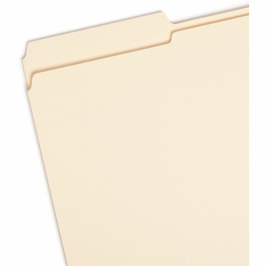 Smead 1/3 Tab Cut Legal Recycled Top Tab File Folder - 8 1/2" x 14" - 3/4" Expansion - Top Tab Location - Assorted Tab P