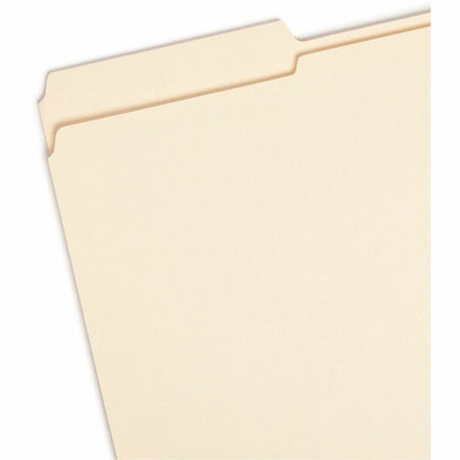 Smead 1/3 Tab Cut Legal Recycled Top Tab File Folder - 8 1/2" x 14" - 3/4" Expansion - Top Tab Location - Assorted Tab P