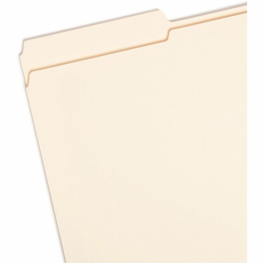 Smead 1/3 Tab Cut Legal Recycled Expanding File - 8 1/2" x 14" - 1 1/2" Expansion - Top Tab Location - Assorted Tab Posi
