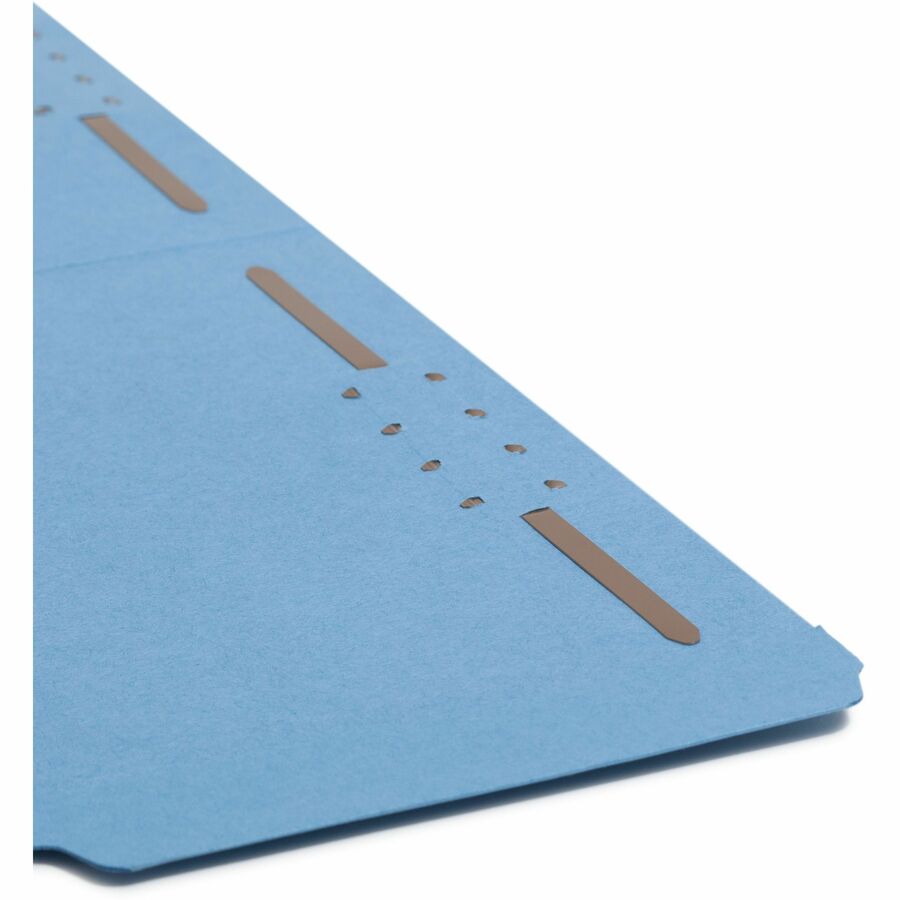 Smead Colored 1/3 Tab Cut Legal Recycled Fastener Folder - 8 1/2" x 14" - 3/4" Expansion - 2 x 2K Fastener - 2" for Fold
