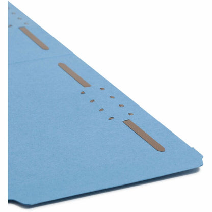 Smead Colored 1/3 Tab Cut Legal Recycled Fastener Folder - 8 1/2" x 14" - 3/4" Expansion - 2 x 2K Fastener - 2" for Fold