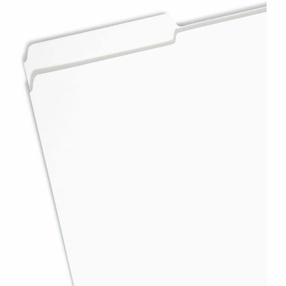 Smead Colored 1/3 Tab Cut Legal Recycled Top Tab File Folder - 8 1/2" x 14" - 3/4" Expansion - Top Tab Location - Assort