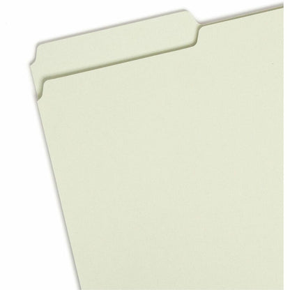 Smead 1/3 Tab Cut Legal Recycled Top Tab File Folder - 8 1/2" x 14" - 2" Expansion - Top Tab Location - Assorted Tab Pos