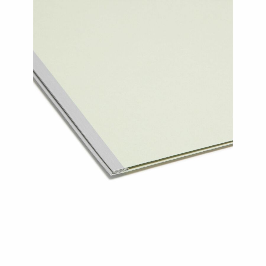 Smead 1/3 Tab Cut Legal Recycled Top Tab File Folder - 8 1/2" x 14" - 2" Expansion - Top Tab Location - Assorted Tab Pos