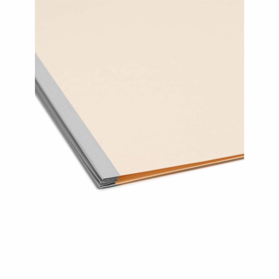 Smead 2/5 Tab Cut Legal Recycled Classification Folder - 8 1/2" x 14" - 2" Expansion - 2 x 2B Fastener - 2" for Folder -