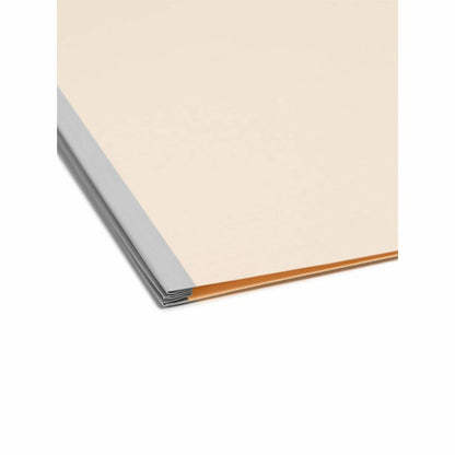 Smead 2/5 Tab Cut Legal Recycled Classification Folder - 8 1/2" x 14" - 2" Expansion - 2 x 2B Fastener - 2" for Folder -