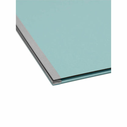 Smead SafeSHIELD 2/5 Tab Cut Legal Recycled Classification Folder - 8 1/2" x 14" - 2" Expansion - 2 x 2S Fastener - 2" f