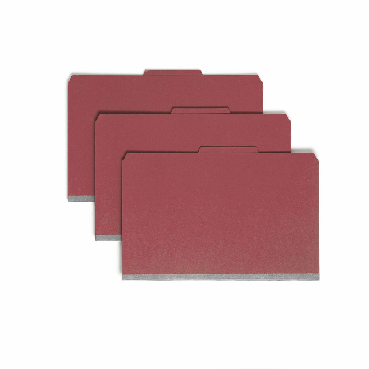 Smead SafeSHIELD 2/5 Tab Cut Legal Recycled Classification Folder - 8 1/2" x 14" - 2" Expansion - 2 x 2S Fastener - 2" f